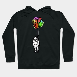 The Astronaut and the Balloons Hoodie
